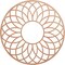 Ekena Millwork Cannes Wood Fretwork Pierced Ceiling Medallion, Cherry, 24"OD x 8 1/4"ID x 1/4"T CMWP24X24X0250CNCH - alternate 1